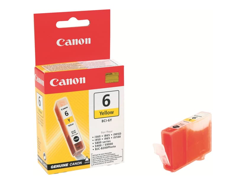 Canon Inkt Geel BCI-6Y - S800/S820D/S900/I990