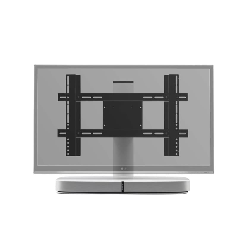 Flexson Adjustable TV-Mount For Sonos Playbase White Single