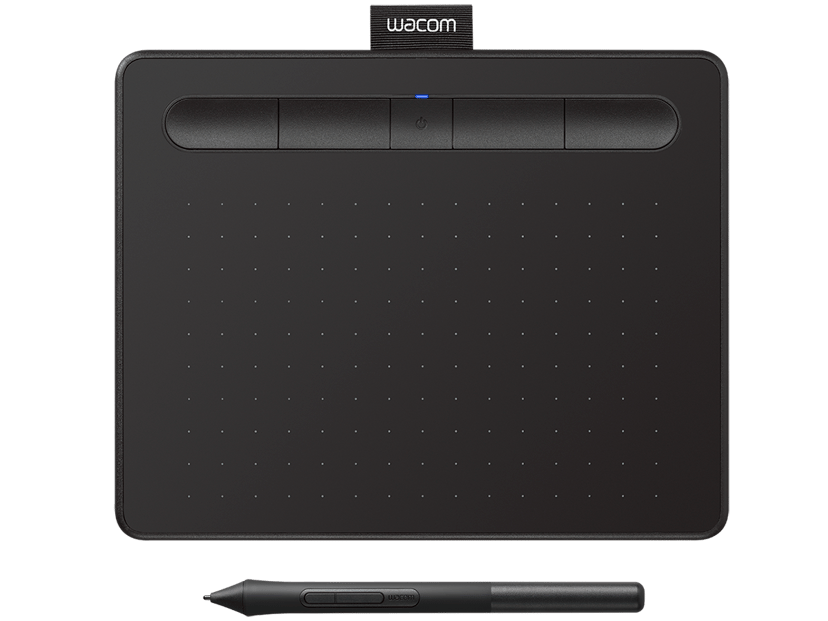 Wacom Intuos Pen Tablet Bluetooth Small Black Ritplatta