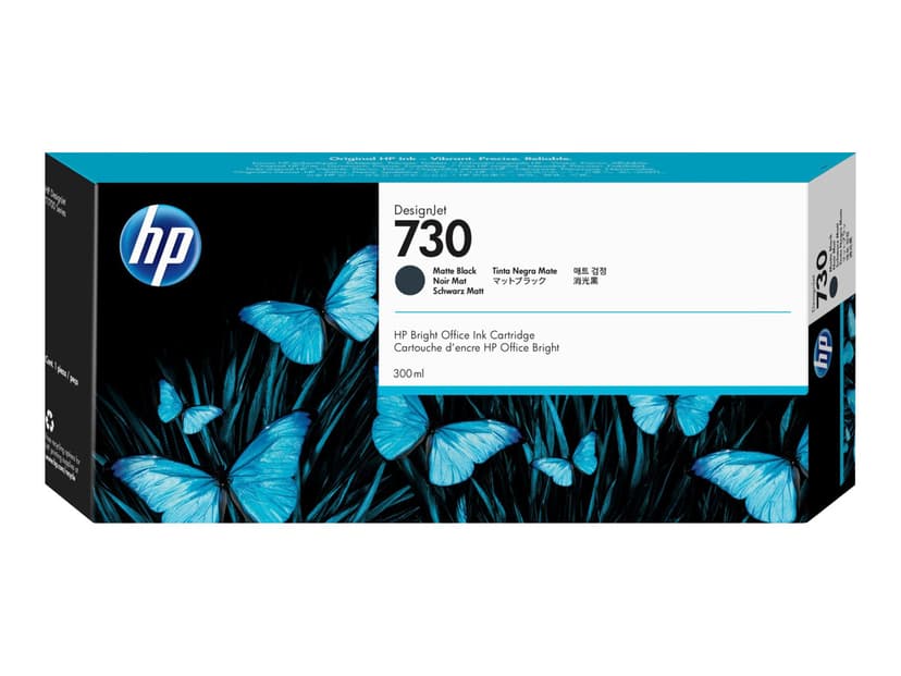 HP Inkt Mat Zwart 730 300ml - DJ T1700