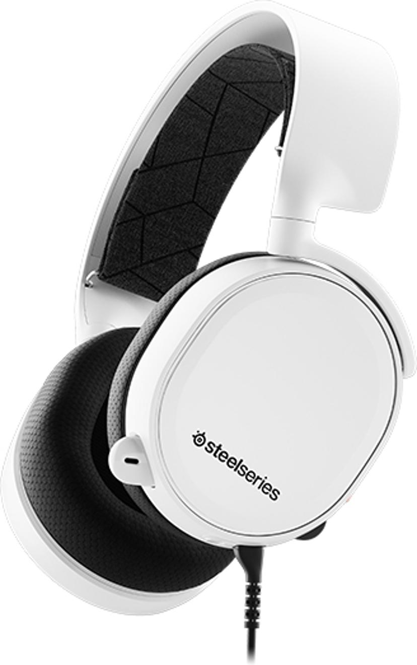 Steelseries Arctis 3 Headset 3,5 mm-stekker Stereo Wit