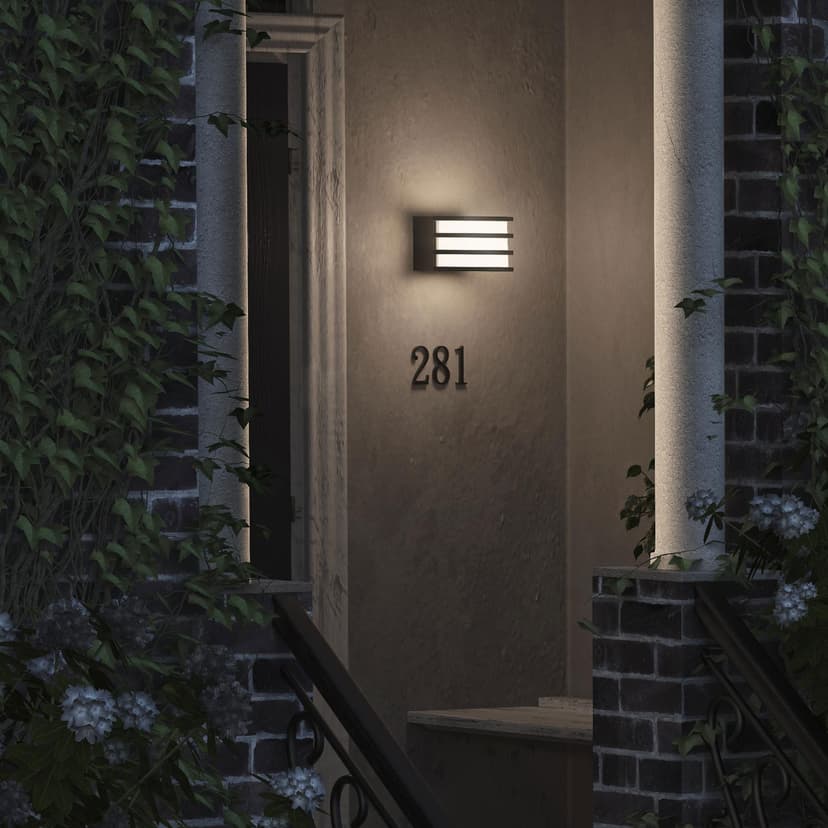 Philips Hue Lucca Outdoor Wall Lamp White