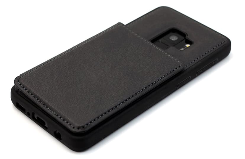 Cirafon Genuine Leather Flip Wallet Samsung Galaxy S9 Svart