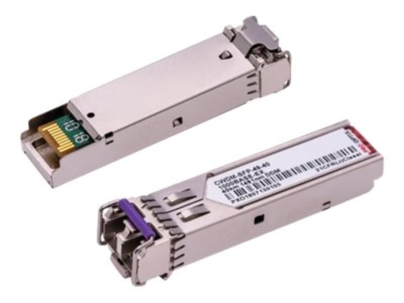 Pro Optix SFP (mini-GBIC) transceivermodul (tilsvarer: Cisco CWDM-SFP-49-40) Gigabit Ethernet