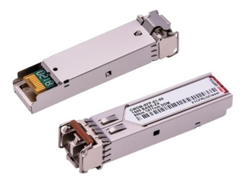 Pro Optix SFP (mini-GBIC) transceivermodul (tilsvarer: Cisco CWDM-SFP-61-80) Gigabit Ethernet