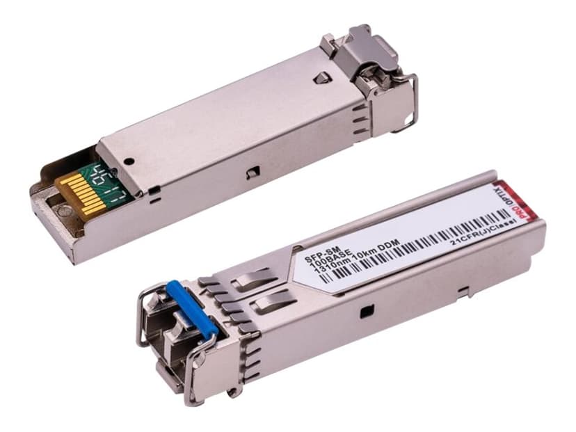 Pro Optix SFP (mini-GBIC) transceivermodul (tilsvarer: Cisco GLC-GE-100LX) Fast Ethernet
