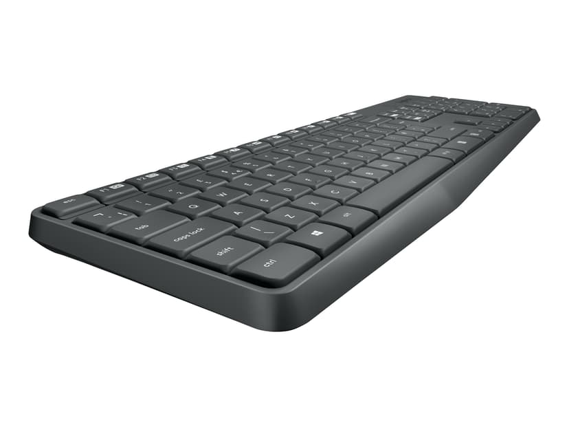 Logitech MK235 Tyska Sats med tangentbord och mus