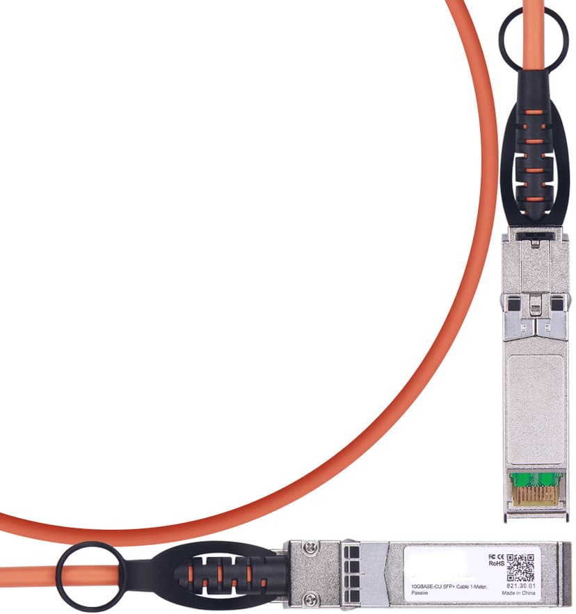 Direktronik DAC SFP+ Orange 2M 10 Gigabit Ethernet