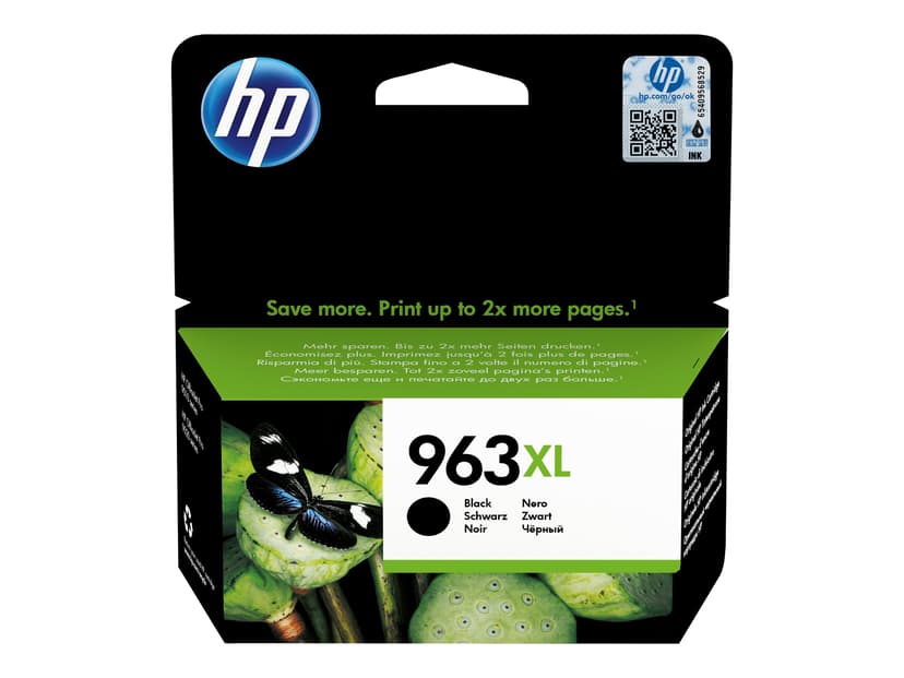 HP Bläck Svart No.963XL 2K - OfficeJet Pro 9010