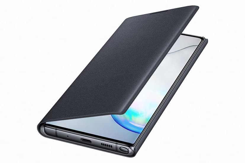 Samsung LED View Cover EFNN975 Samsung Galaxy Note 10+ Svart Dustin.no