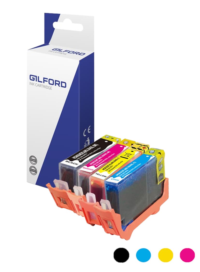Gilford Bläck Färg Kit 820 Sidor - Cb323ee