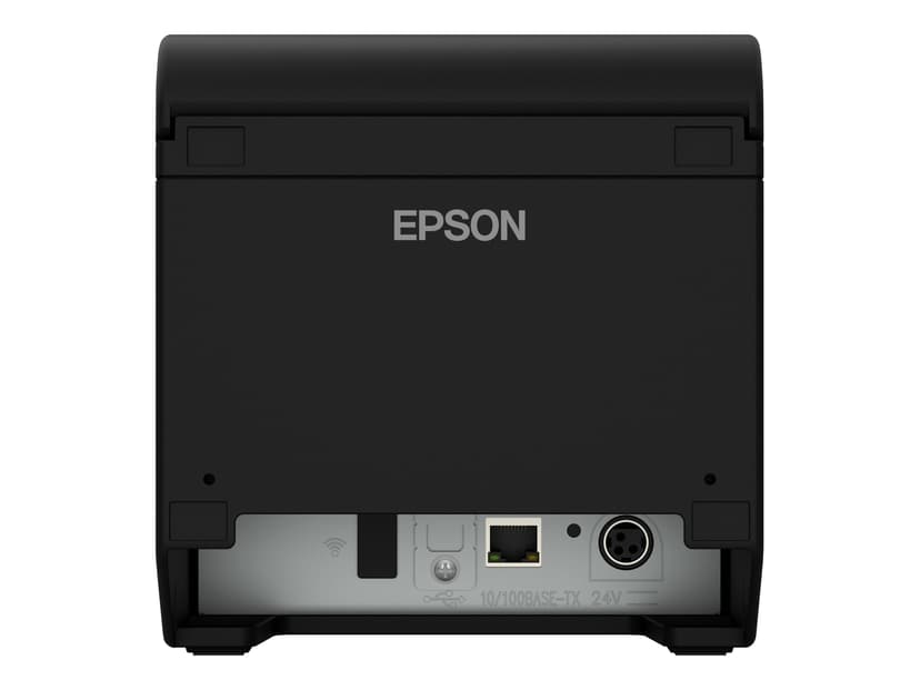Epson Kvitteringsskriver TM-T20III Ethernet inkl. strøm Svart