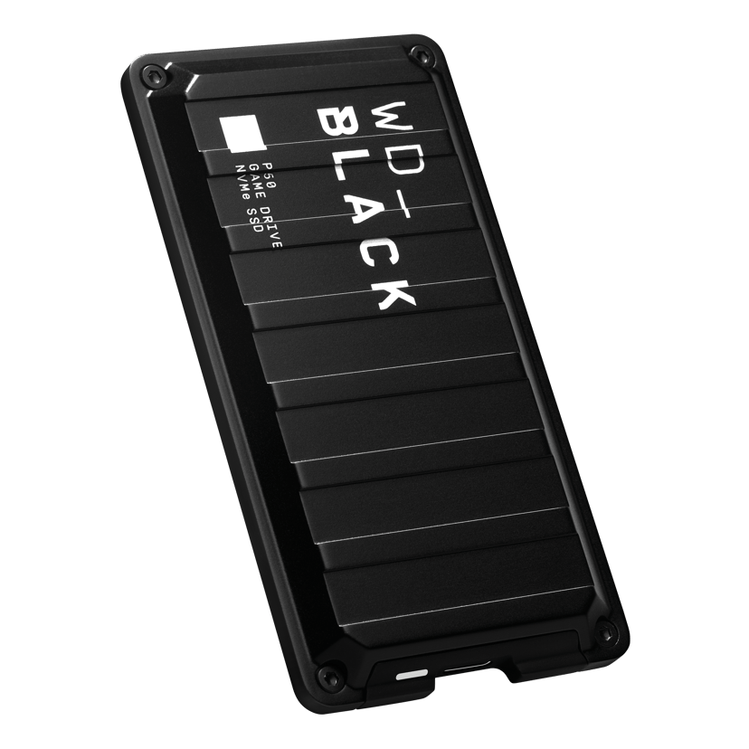 WD Black P50 Game Drive SSD Svart