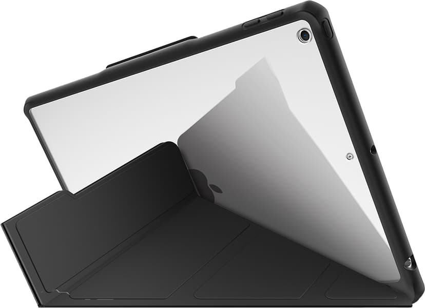 Cirafon Hybrid Solid Folio Drop Safe iPad 7th gen (2019), iPad 8th gen (2020), iPad 9th gen (2021) Sofistikert svart