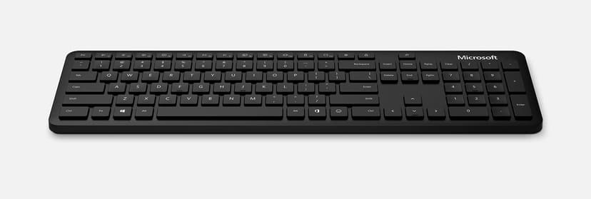 Microsoft Bluetooth Keyboard Trådlös Tangentbord Nordisk Svart