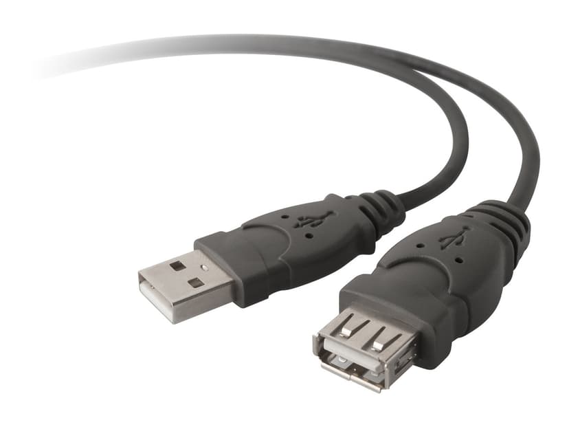 Belkin Pro Series USB-Jatkojohto 1.8m 4 nastan USB- A Uros 4 nastan USB- A Naaras