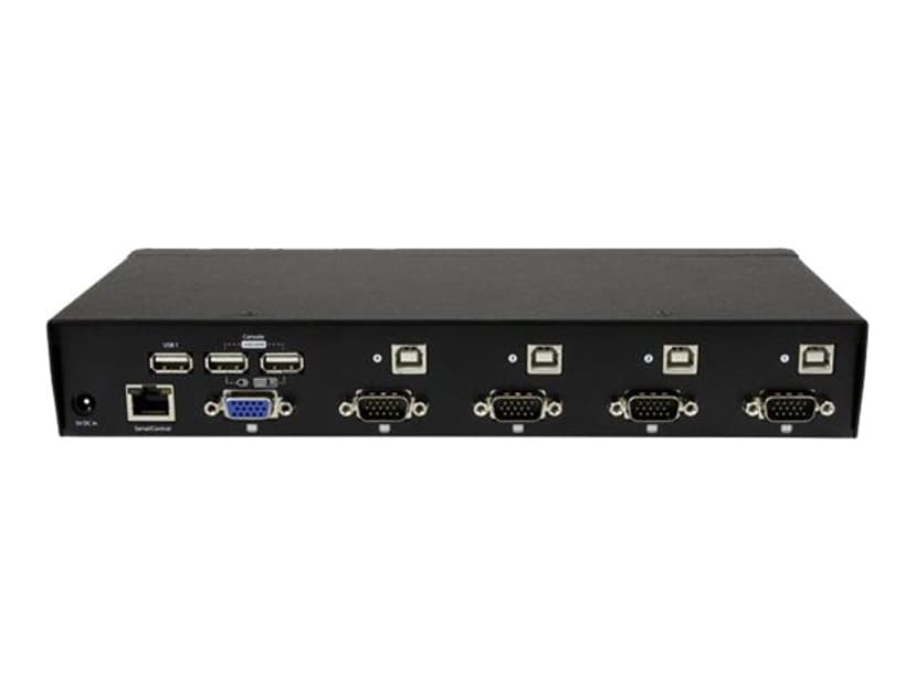 Startech 4 Port USB VGA KVM Switch with DDM Fast Switching and Cables