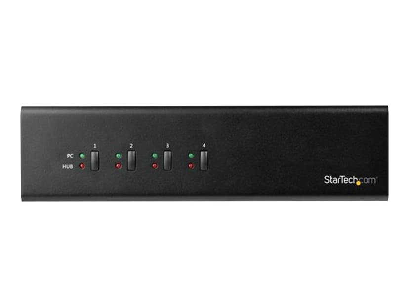 Startech 4 Port Dual Monitor DVI KVM Switch w/ USB 3.0 Hub