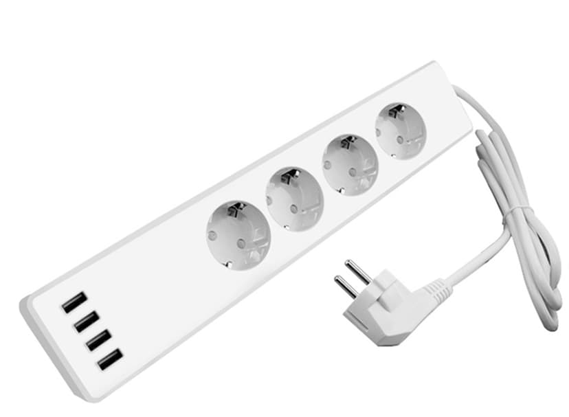 Prokord Smart Home WiFi Power Strip + USB 3-Pack