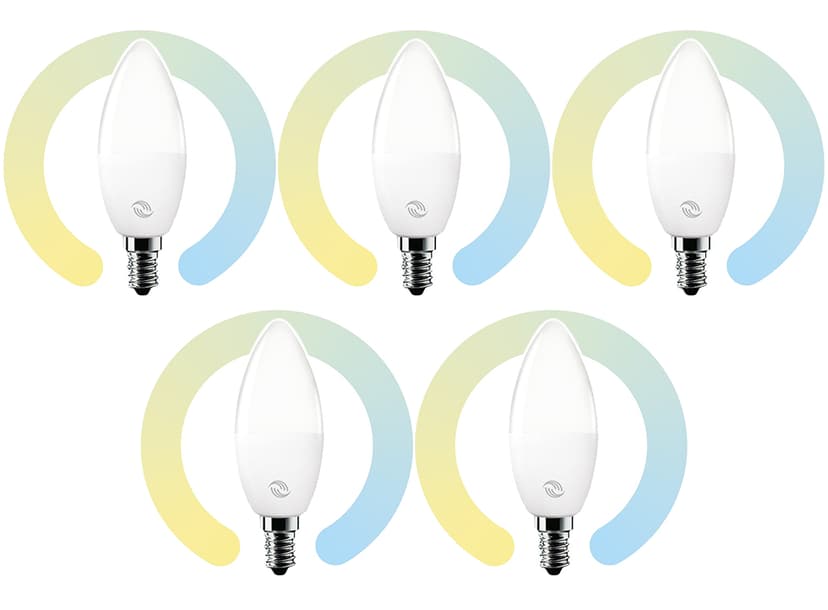 Prokord Smart Home Bulb E14 4.5W CCT 5-Pack