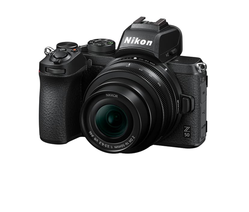 Nikon Z 50 + NIKKOR Z DX 16-50 VR + 50-250 VR + Bag + SD Card Kit
