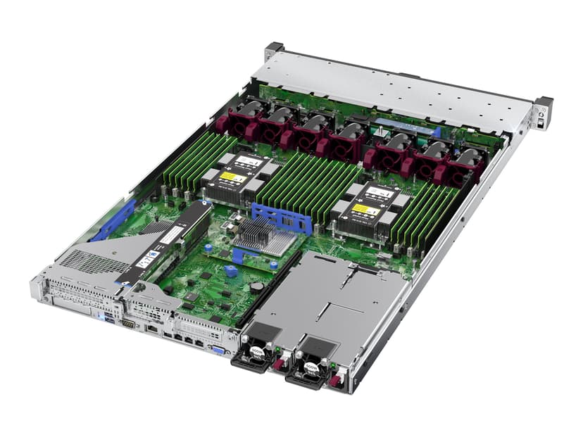 HPE ProLiant DL360 Gen10 SMB Network Choice Xeon Silver 4214 12-kärnig 16GB