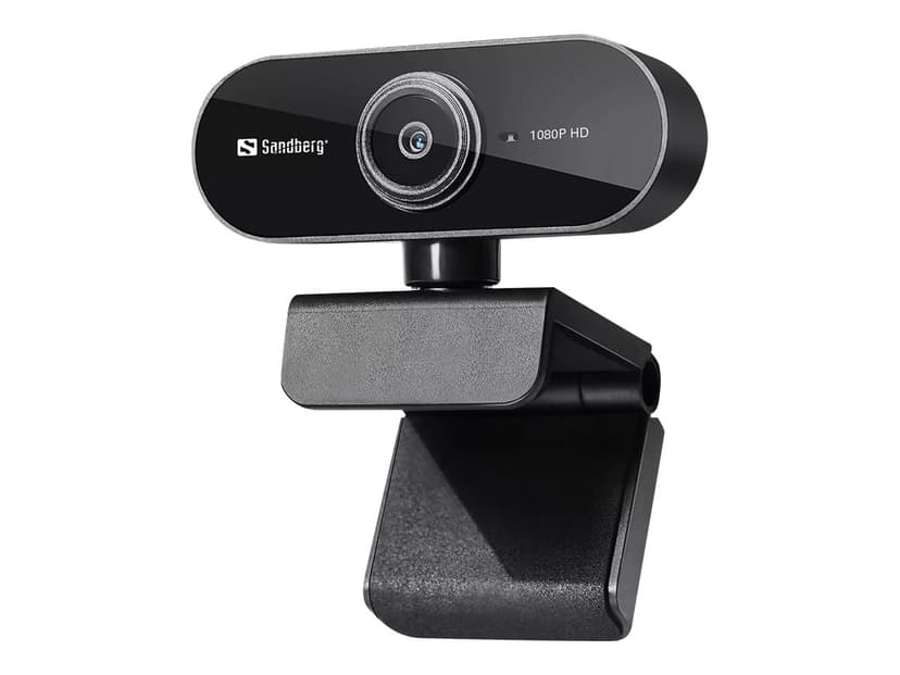 Sandberg USB Webcam Flex Verkkokamera Musta