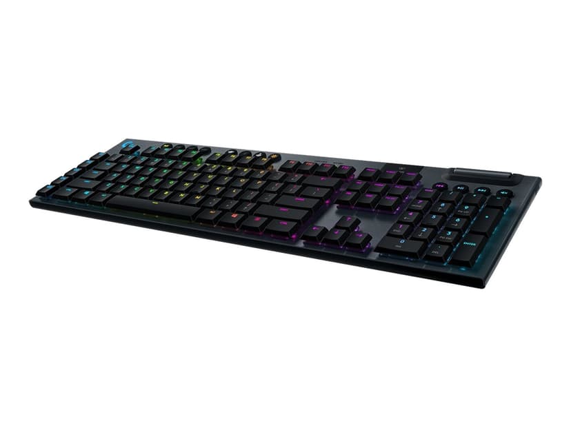 Logitech G915 LIGHTSPEED Wireless RGB Mechanical Gaming Keyboard Trådløs Tastatur Nordisk Svart