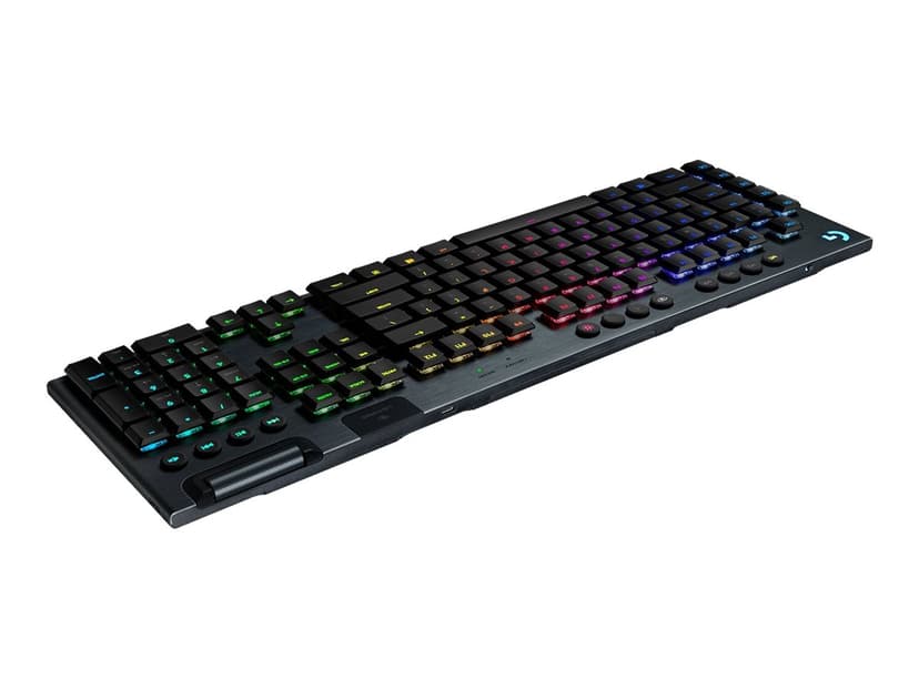 Logitech G915 LIGHTSPEED Wireless RGB Mechanical Gaming Keyboard Trådløs Nordisk Sort Tastatur