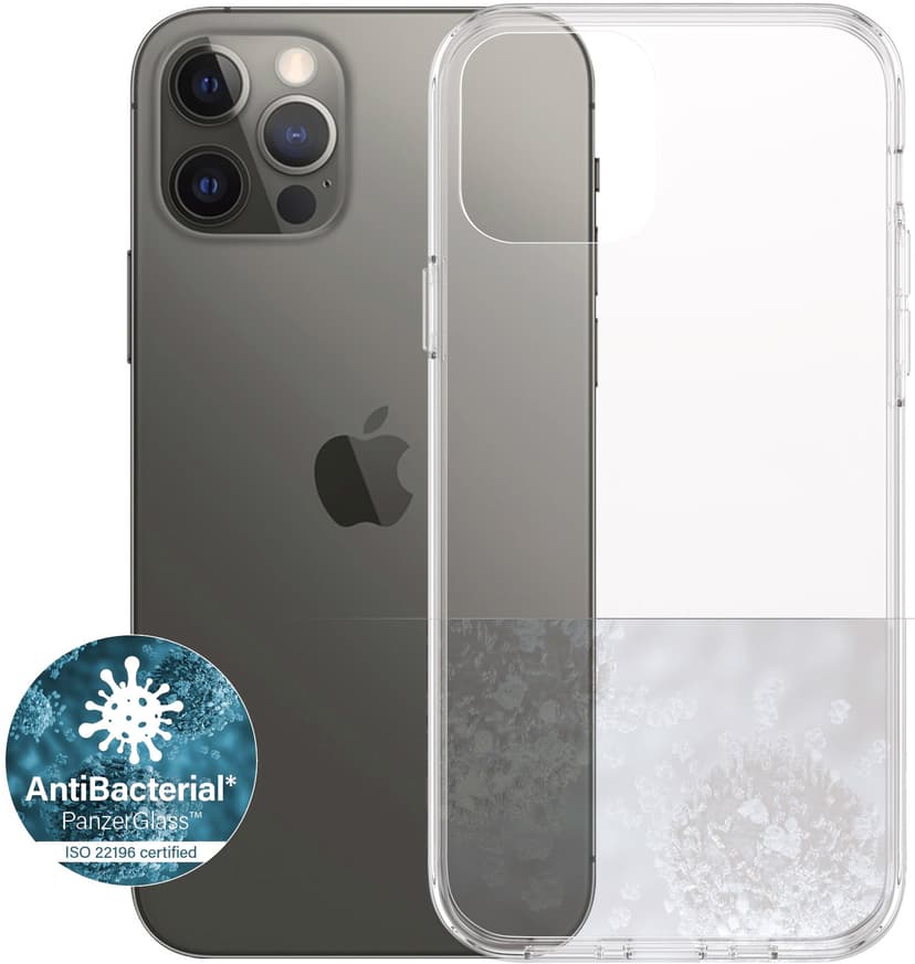 Panzerglass ClearCase iPhone 12, iPhone 12 Pro Transparent