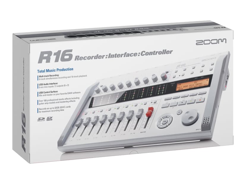 Zoom R16 16-Channel Multitrack Recorder