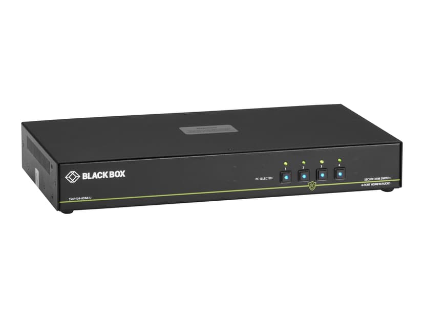 Black Box NIAP 3.0 Secure KVM Switch HDMI USB 4Port Dustinhome.se