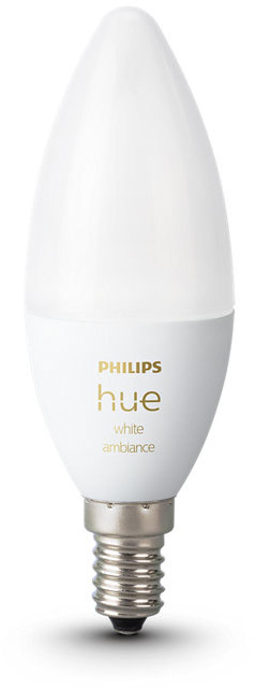 Philips Hue White Ambiance 6W E14 BT 2-pack