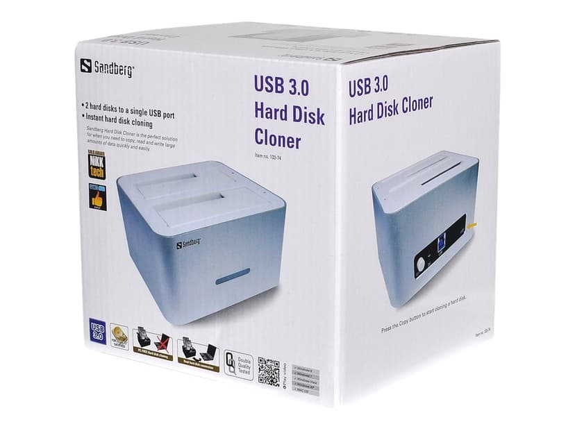 Sandberg USB 3.0 Hard Disk Cloner