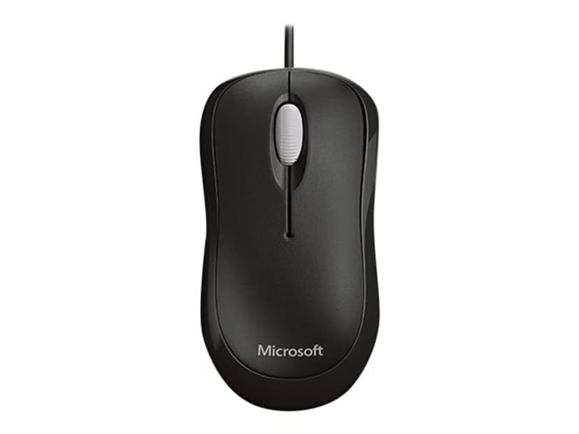 Microsoft Basic Optical Mouse for Business 800dpi Met bekabeling Muis Zwart