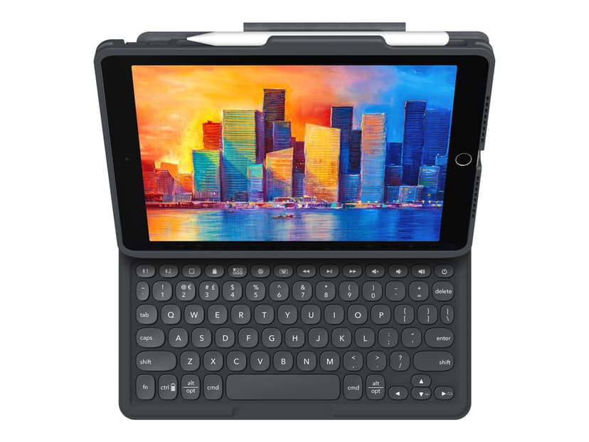 Zagg Keyboard Pro Keys Apple iPad 10.2' 7th/8th/9th Gen Nordic