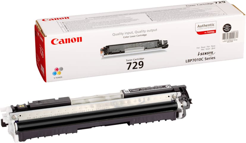 Canon Toner Sort 729BK, 1,2k - LBP7010C/LBP7018C