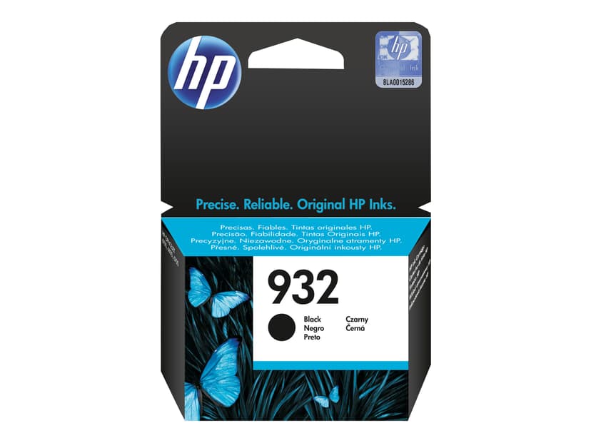 HP Blæk Sort 932 - OfficeJet 6100/6700 Premium