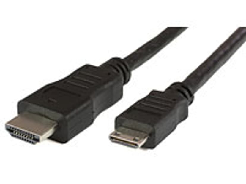 Microconnect Video-/Audiokaapeli 5m 19 nastan HDMI Tyyppi A Uros 19 pin mini HDMI Type C Uros