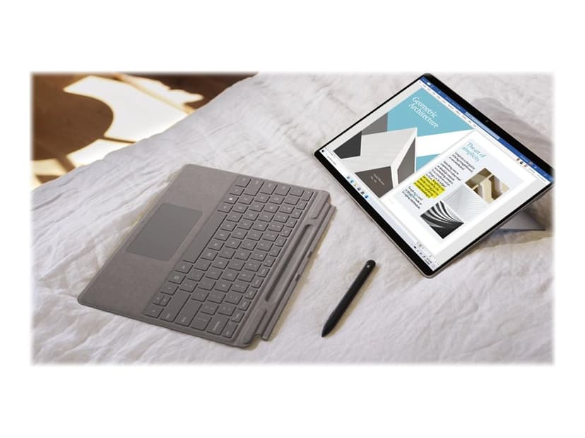 Microsoft Surface Pro X for næringslivet 13" SQ1 256GB 16GB Matt svart