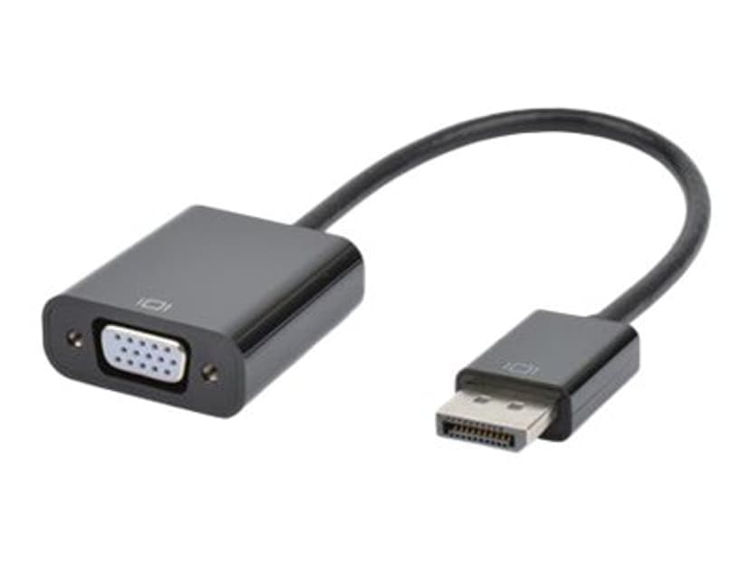 Prokord Video adapter DisplayPort, 20-pins DisplayPort Male VGA, 15 pins-HD D-Sub (HD-15) Female