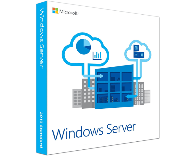 Dell Microsoft Windows Server 2019 Datacenter 16 kjerner, Et ubegrenset antall virtuelle maskiner