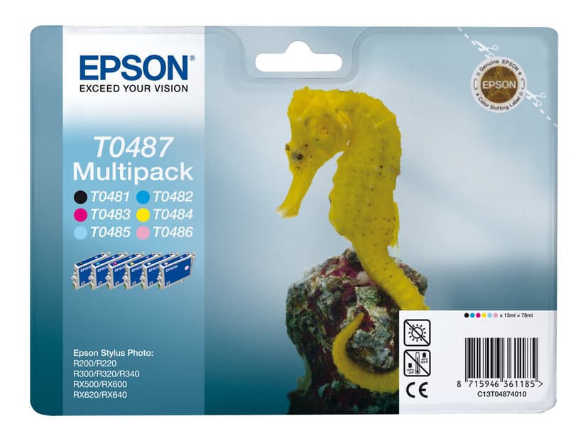 Epson Blæk Multipak T048 - R300