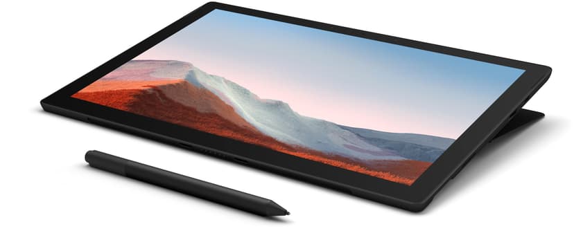 Microsoft Surface Pro 7+ för företag 12.3" Core i7 256GB 16GB Mattsvart
