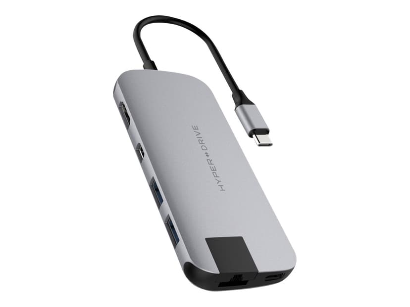 Hyper HyperDrive Slim USB-C Hub - Space Gray USB-C Mini-dock