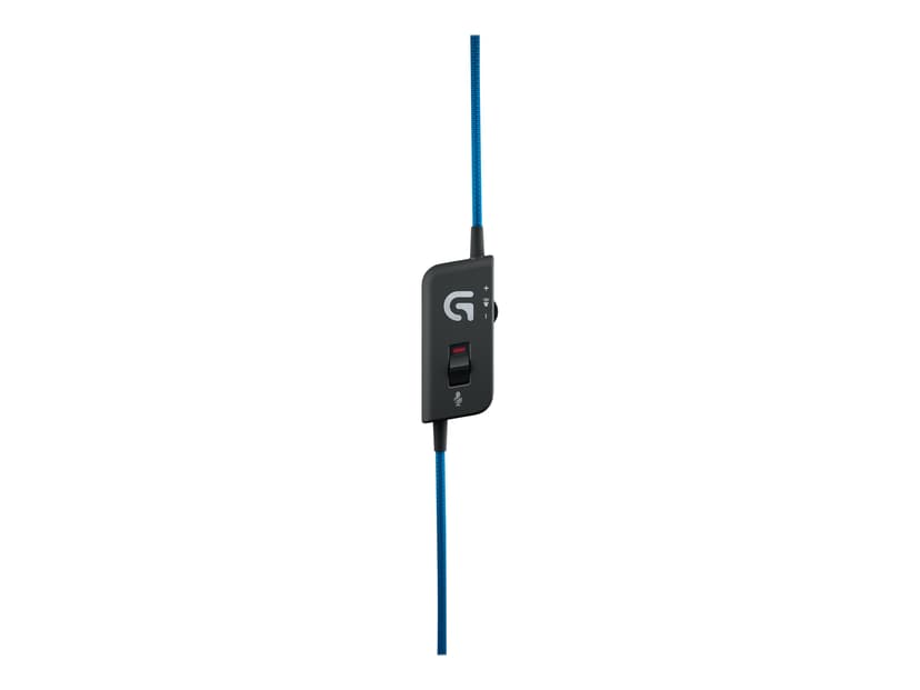 Logitech G430 Surround Sound Gaming Headset Blå, Svart
