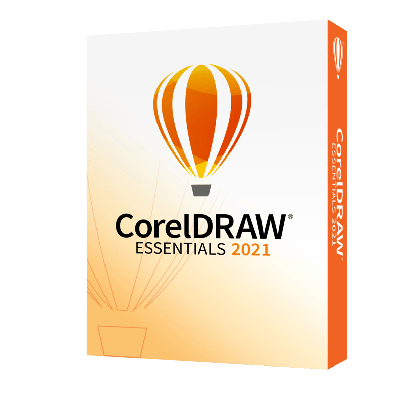 Corel CorelDraw Essentials 2021 Eng/Sve Windows Box