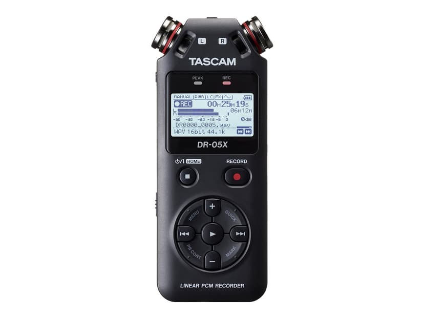 Tascam Stereo Handheld Audio Recorder - USB Audio Interface