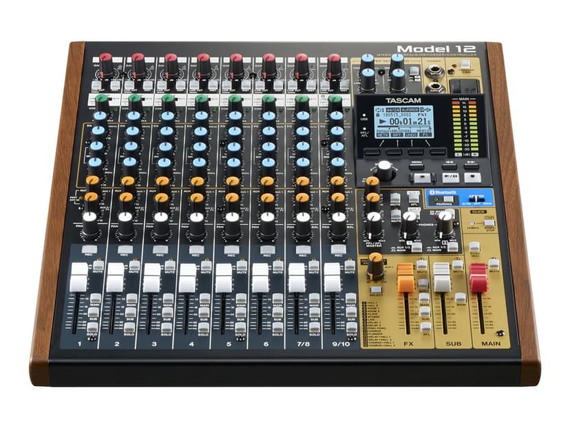 Tascam 10-Ch Analogue Mixer With 16-Track Digital Recorder