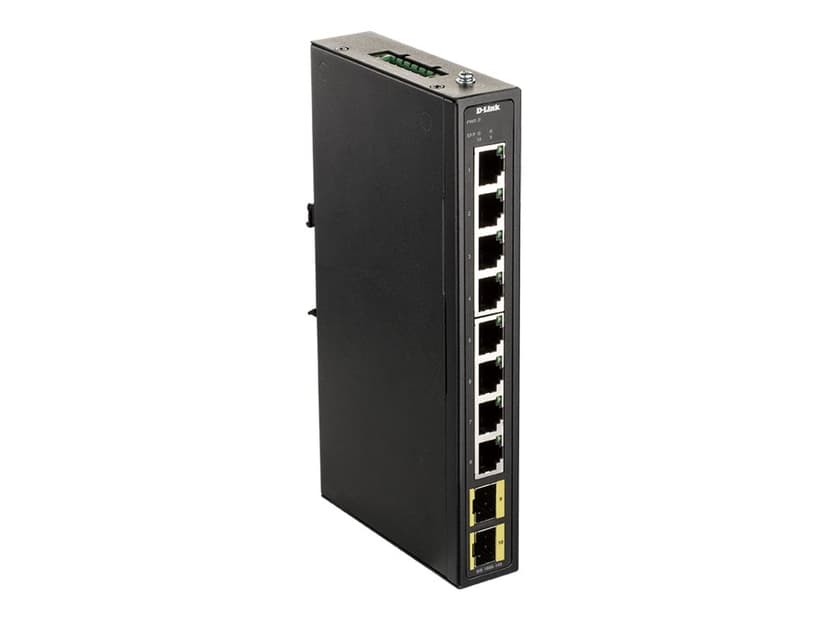 D-Link DIS-100G-10S 8-Port Industrial Switch